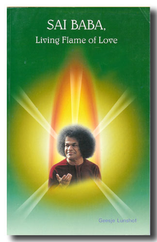 Book Cover, Sai Baba, Living Flame of Love