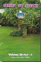 Sathya Sai Speaks Volume 36 Part 2 Book Cover