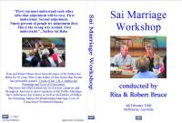 Sai Marriage Workshop DVD Cover
