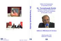 Address to Officebearers DVD Cover
